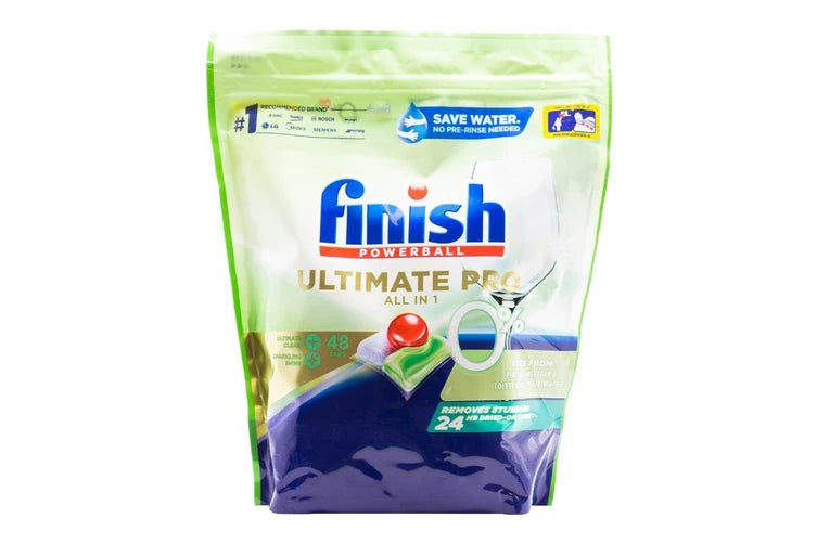 Finish Ultimate Pro All In 1 Perfume-Free 288 Dishwasher Tablets 6 x 48 Packs