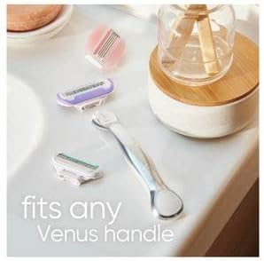 Gillette Venus Deluxe Razor Refills Smooth Swirl 4x Blades for Women