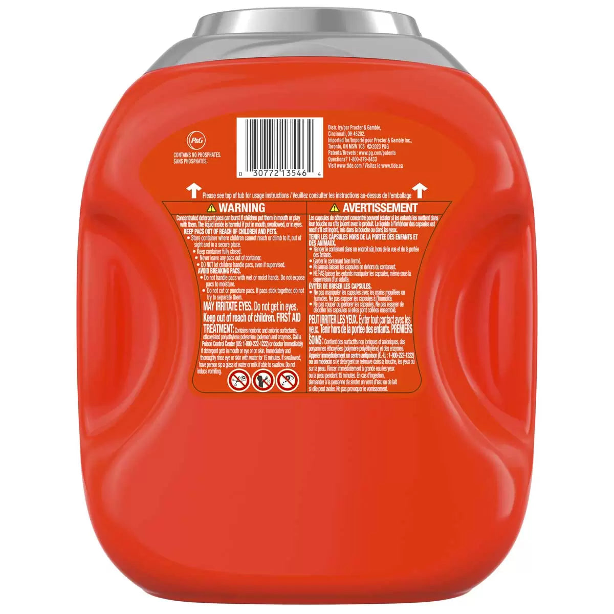 Tide PODS Ultra Oxi Mega Pack 104 Count Deep-Cleaning Laundry Solution