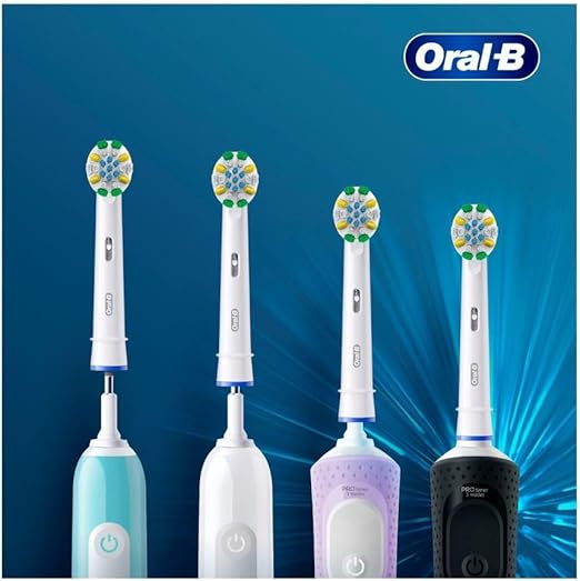 2x Oral-B Floss Action Brush Heads Deep Clean Replacement Heads 8 Pack