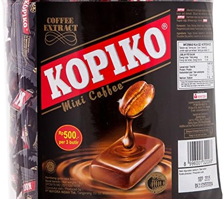 Kopiko Classic Coffee Candy Jar 600g Real Coffee Taste