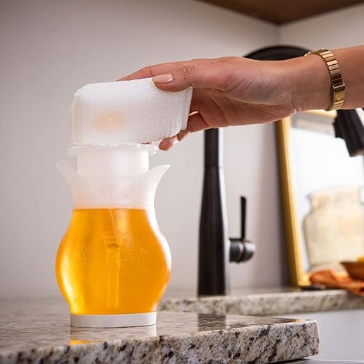 Scrub Daddy Soap Daddy Stylish Countertop Soap Dispenser with Dual Control