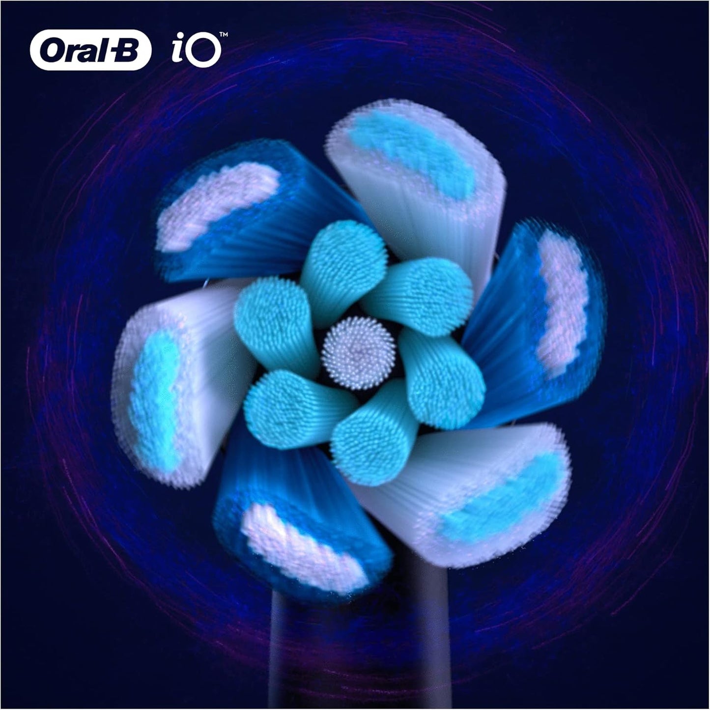 Oral-B iO Ultimate Clean Toothbrush Heads 4 Pack Black Refills