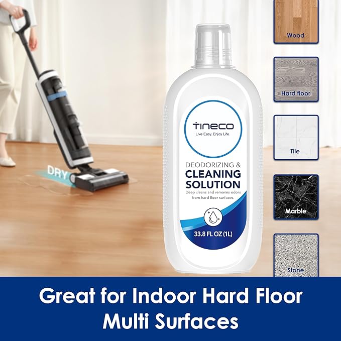 Tineco 2-Pack Floor Cleaner Refill 2L Total for FLOOR ONE Series Wet Dry Vacuum