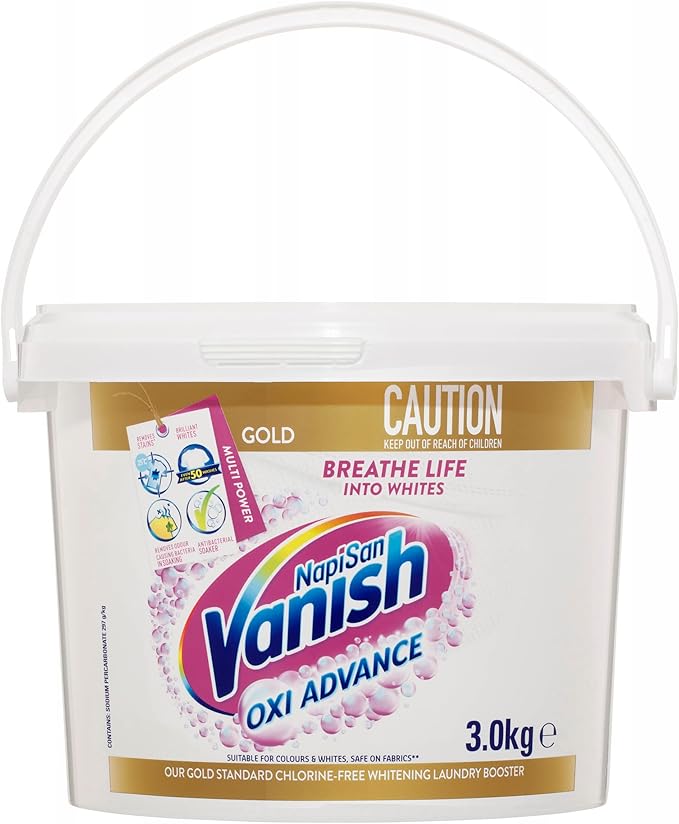 Vanish Napisan Gold 3 kg Crystal White Booster Powder