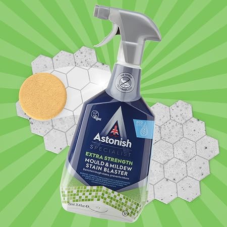Astonish Mould & Mildew Stain Blaster 750ml No Scrub Formula for Fast Mould Removal