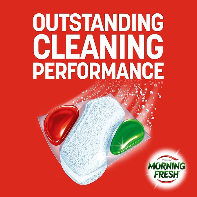 Morning Fresh 132 Dishwasher Tablets Pro Strength Cleaning Mega Value Pack