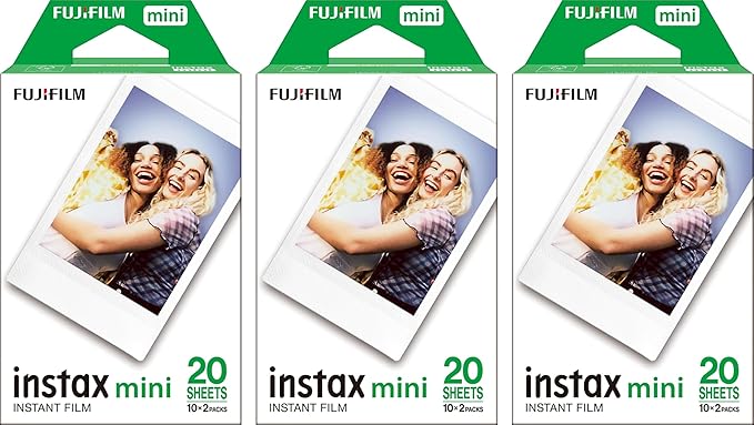Fujifilm Instax Mini Camera Film 60 Pack High Quality Instant Prints