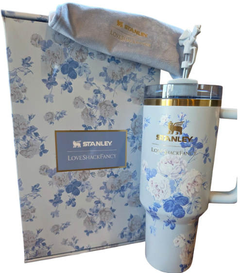 40oz Stanly Stainless Steel Vacuum Insulated Tumbler Blue