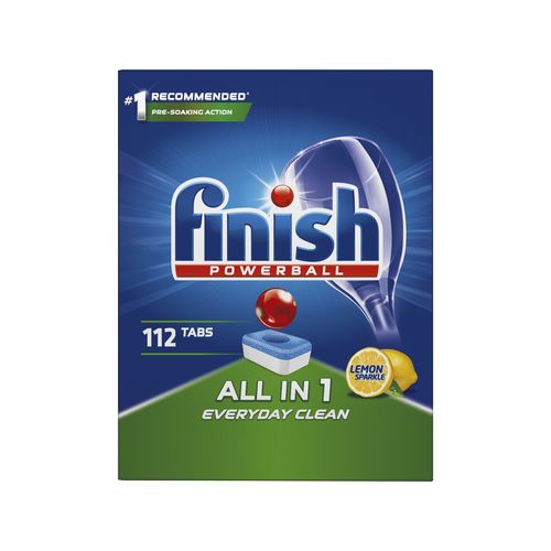 Finish Powerball Clean Dishwasher Tablets 112 Pack