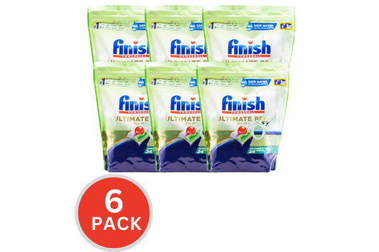 Finish Ultimate Pro All In 1 Perfume-Free 288 Dishwasher Tablets 6 x 48 Packs