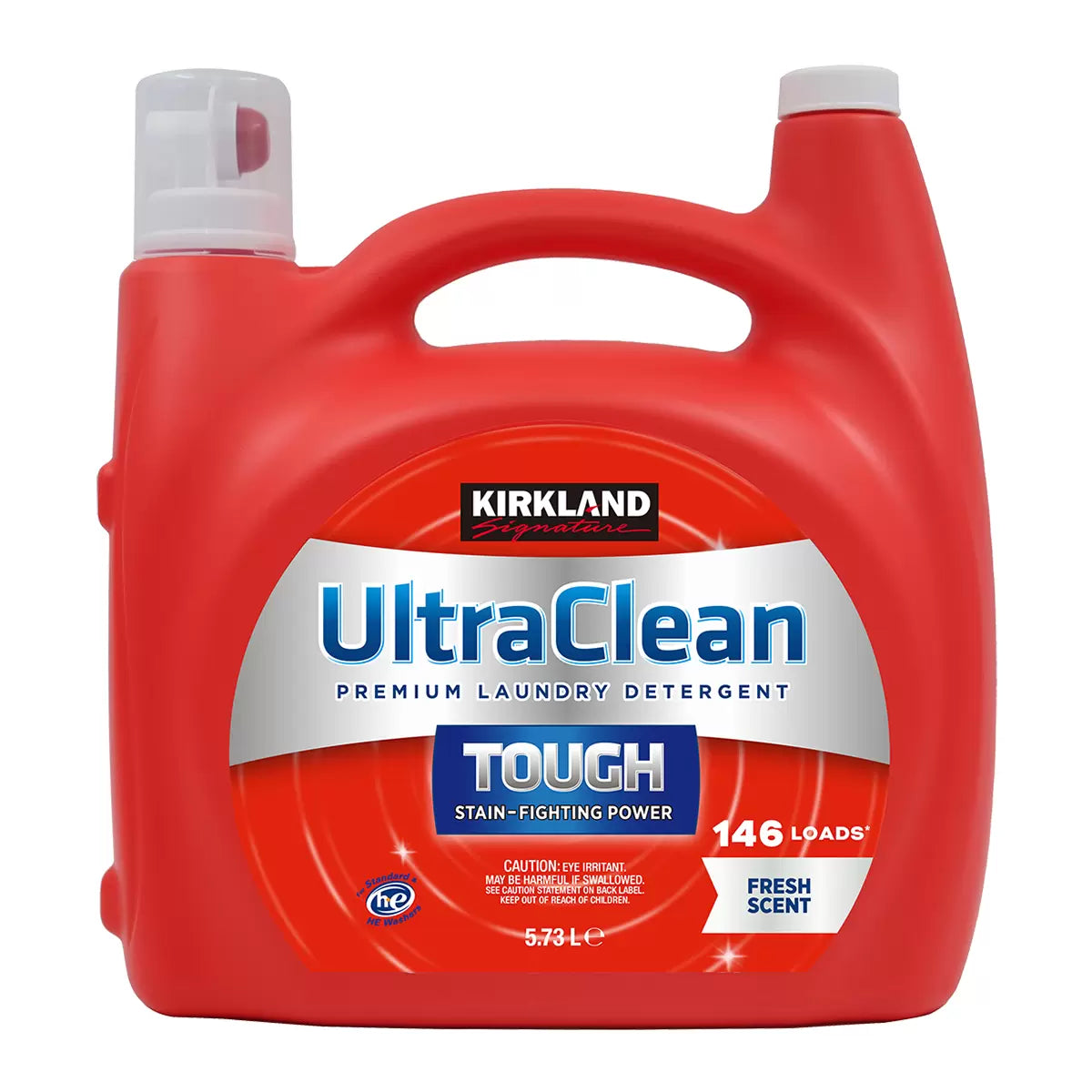 Kirkland Signature Ultra Laundry Liquid 5.73 L Powerful Cleaning Gentle on Fabrics