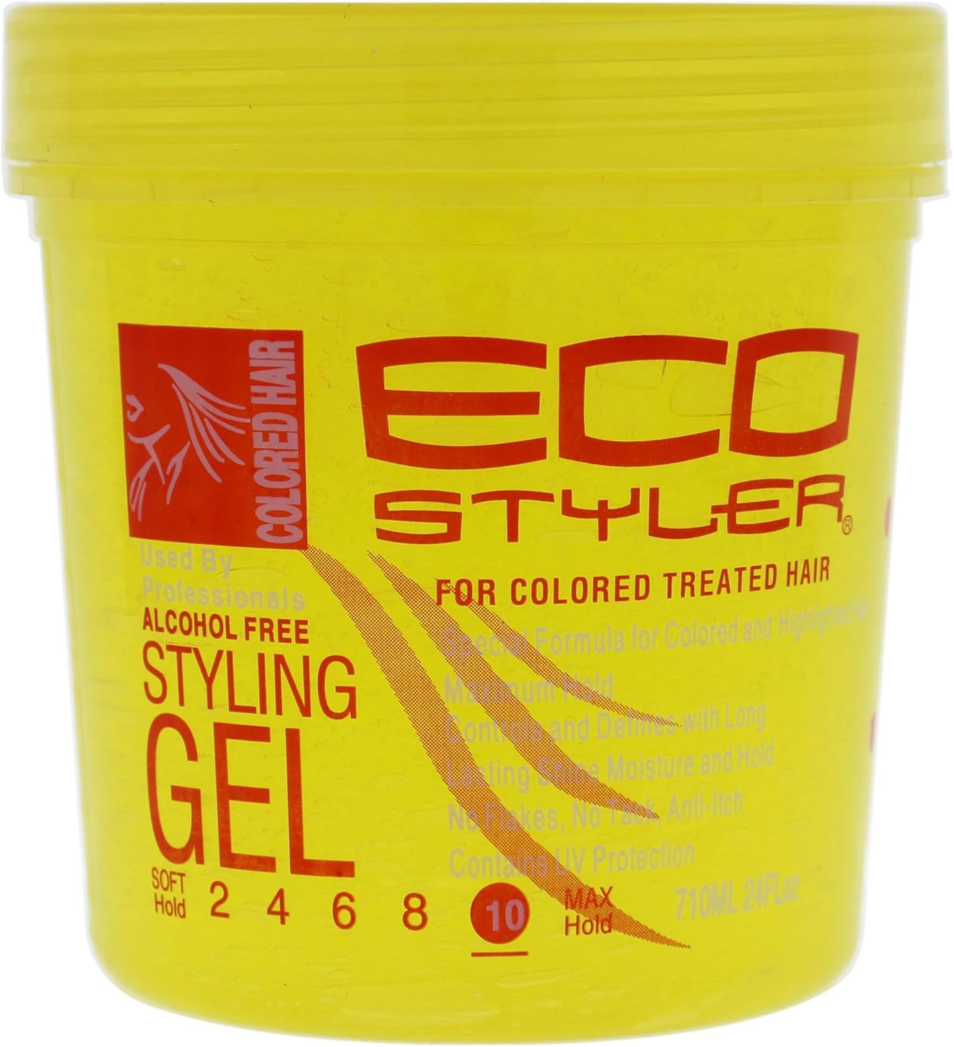 Unisex Styling Ecoco Eco Style Gel Colored Hair with Argan Oil 24 Oz