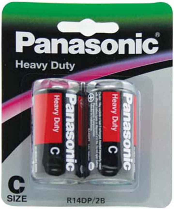 Panasonic C Heavy 2-Pieces Duty Batteries