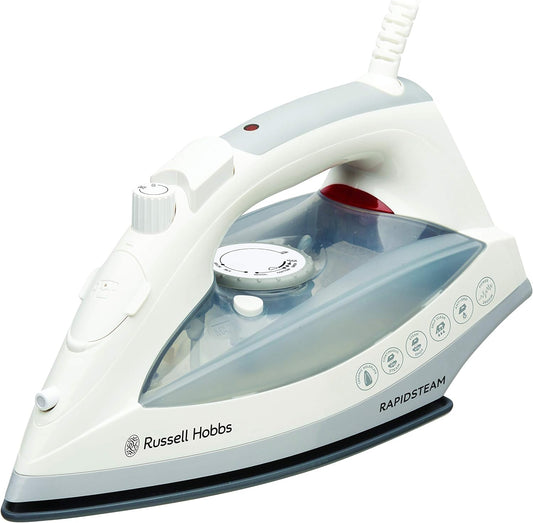 Russell Hobbs  White Suitable For All Fabrics Rapid Steam Iron RHC902