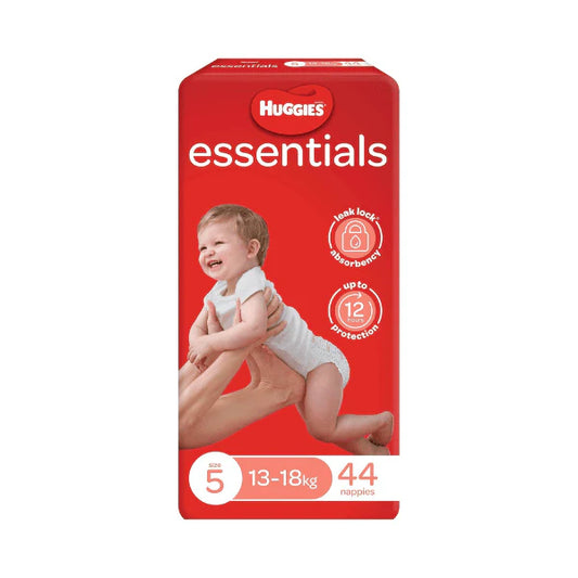 Essentials 44 Count Huggies Nappies Size 5 13 - 18kg