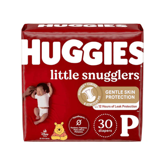 Huggies Premmie Nappies up to 3kg 30 Count