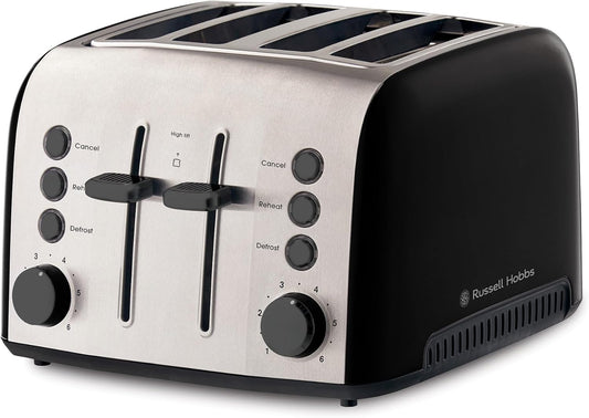 Russell Hobbs Slice Black Brooklyn RHT94BLK Toaster 4