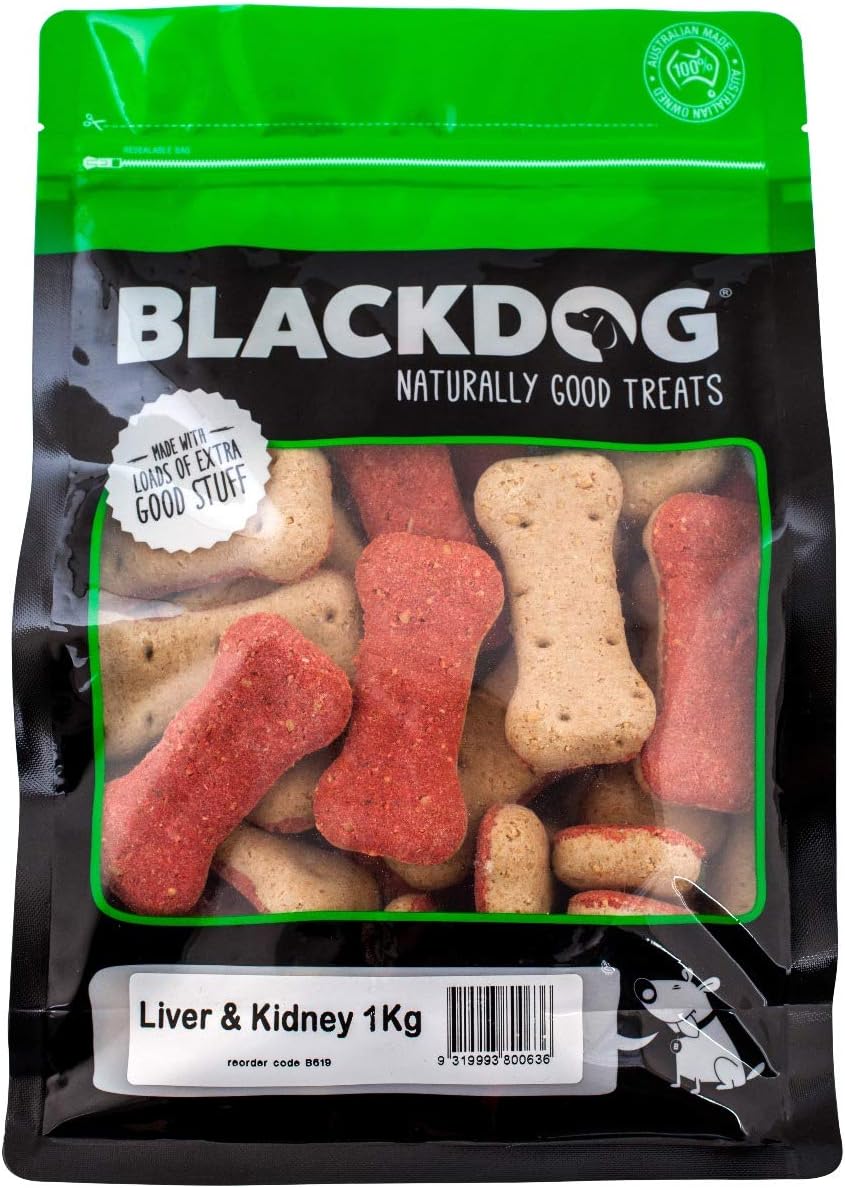 Nutrient-Rich for Adult Dogs BLACKDOG Liver & Kidney Dog Food 1kg