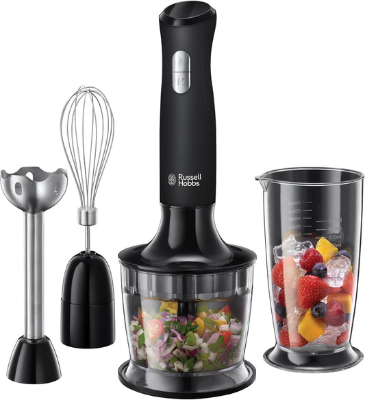 Russell Hobbs Hand Blender RHSM5BLK 2 Speed Multi-Functional Matte Black