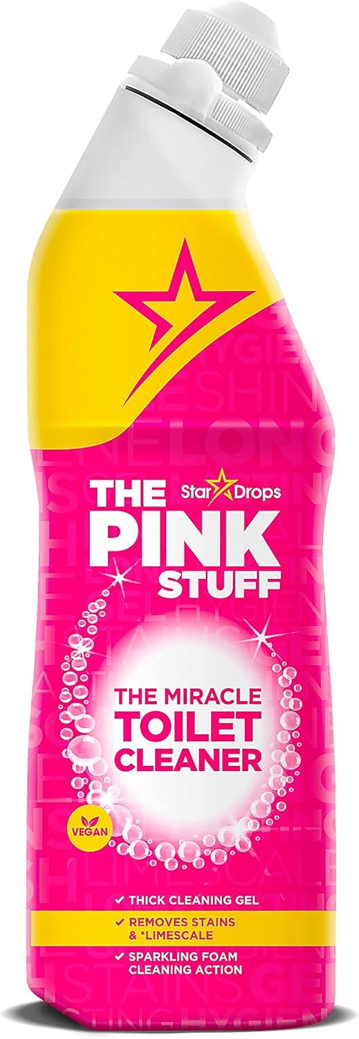 The Pink Stuff 750ml Toilet Cleaner by Stardrops pack of 1