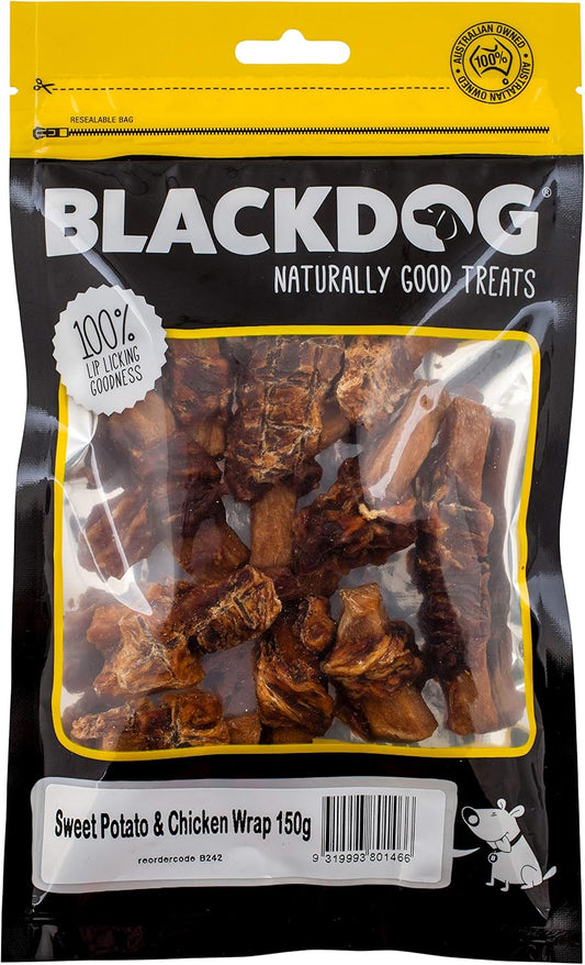 Sweet Potato Chicken Dog Food BLACKDOg 150g Healthy & Tasty Treats