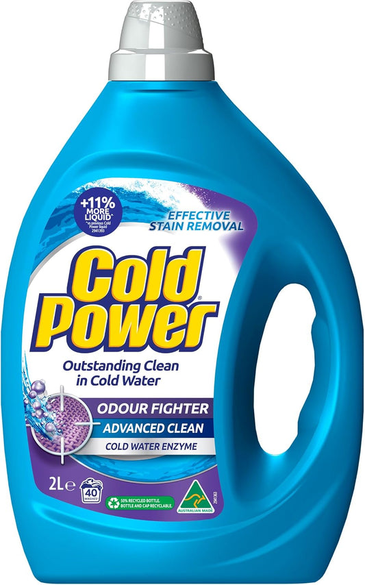 2L Laundry Detergent Liquid Cold Power Effective Odour Control