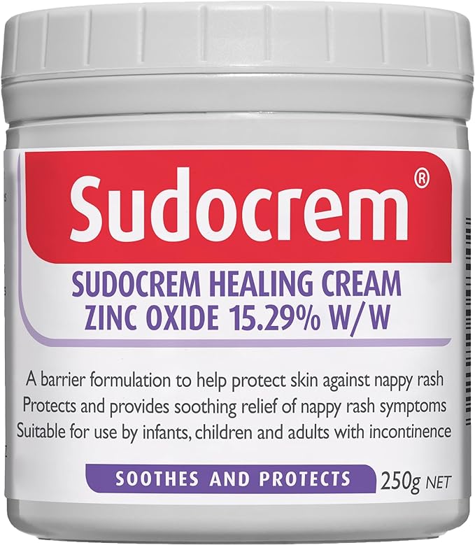 Sudocrem Healing Cream - Soothes & Protects Against Nappy Rash