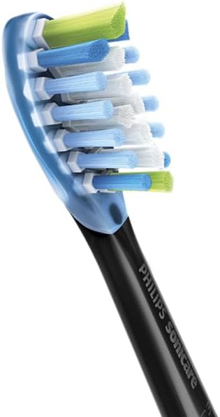 Philips Sonicare HX9044/88 C3 Premium Plaque Defense Brush Heads Black 4 Pack
