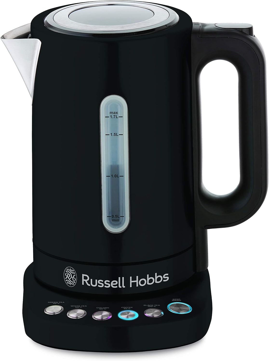 Matte Black Russell Hobbs Addison Kettle RHK510BLK 1.7 L