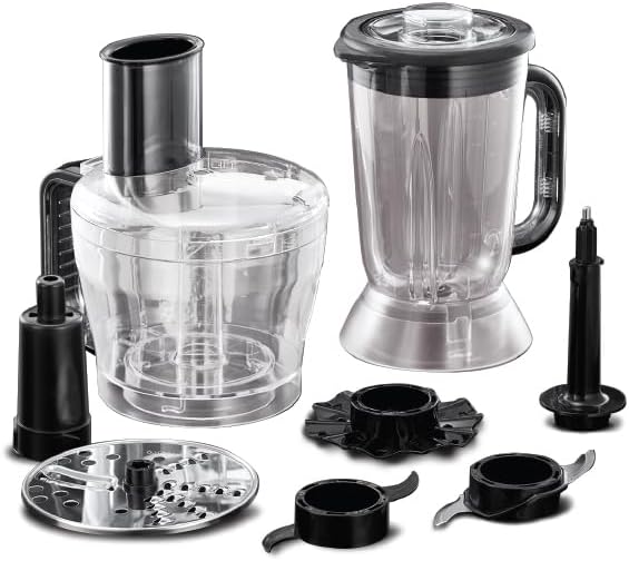 Russell Hobbs Matte Black RHFP5BLK Food Processor 2 Speed Settings