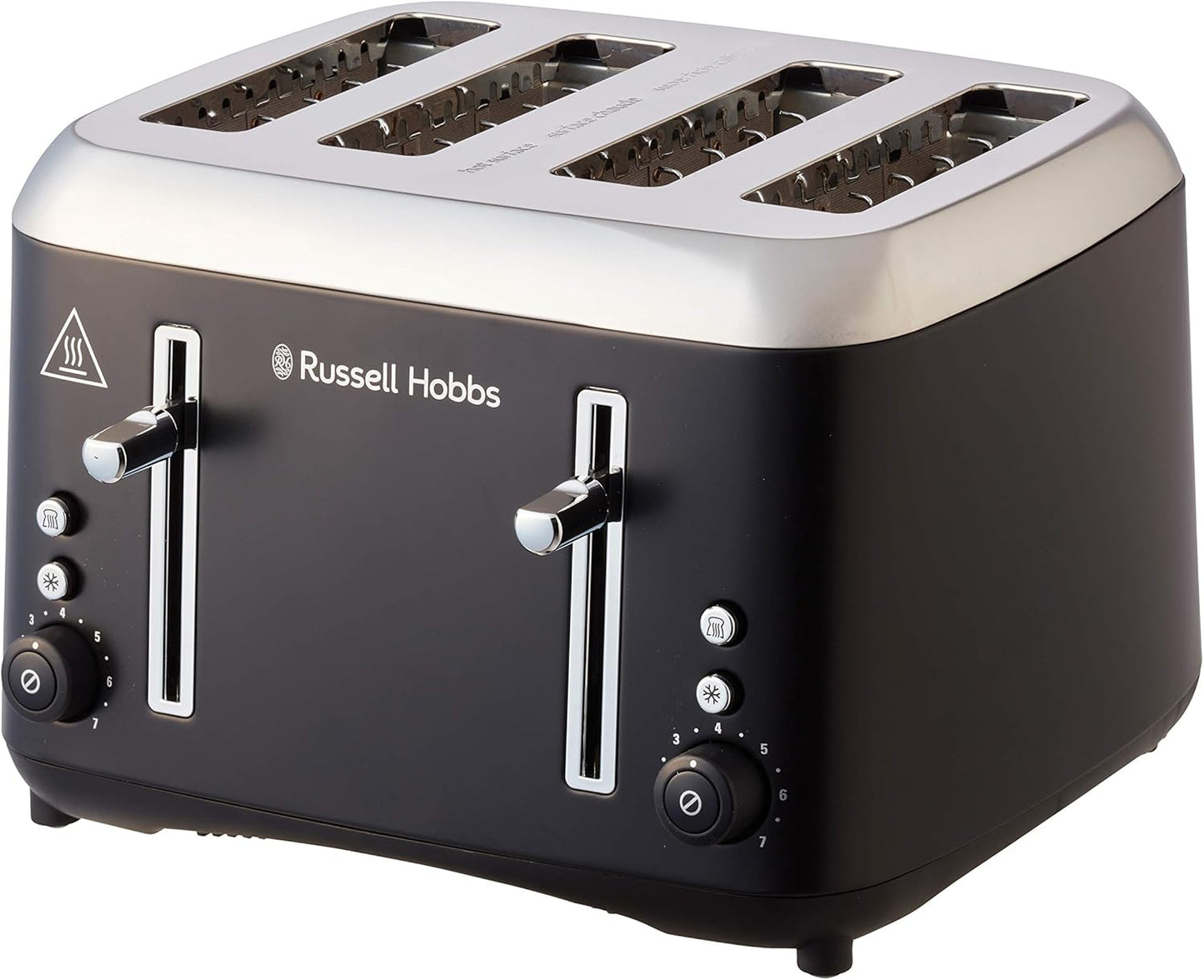 Russell Hobbs Russell Hobbs RHT514BLK Addison 4 Slice Toaster and Digital Kettle Matte Black RHT514BLK Addison 4 Slice Toaster and Digital