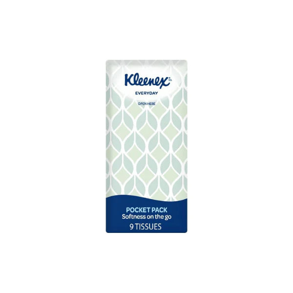 Everyday 54 Count Pocket Count Kleenex Facial Tissues