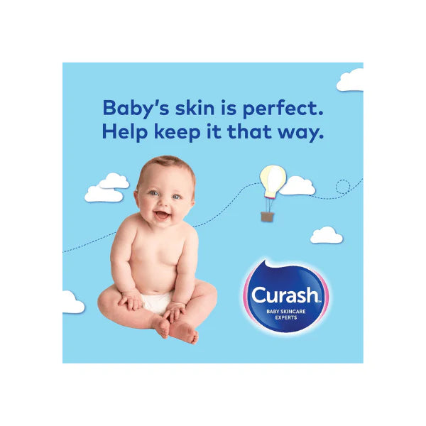 Curash Fragrance Free 480 Wipes Baby Wipes pH Balanced Sensitive Skin 6x80