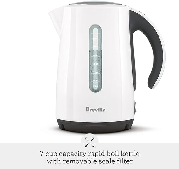 Breville the Soft Top  Kettle (White) 1.7 Litre