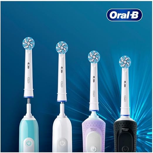 2x Oral-B Sensitive Clean Brush Heads Electric Toothbrush Refills 8 Pack