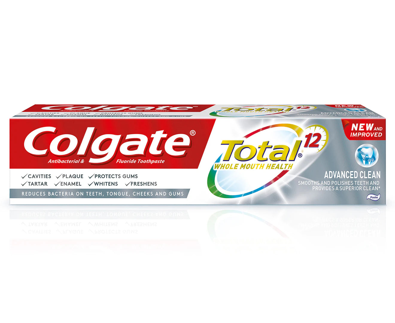 Colgate Total Advanced Clean Whitening Toothpaste 3 x 115g