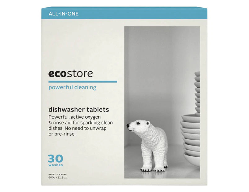 Ecostore Dishwasher Tabs Fragrance Free 2 x 30pk