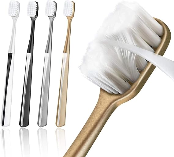 Mcuy Ultra Soft Nano Toothbrush for Sensitive Teeth and Gums Care