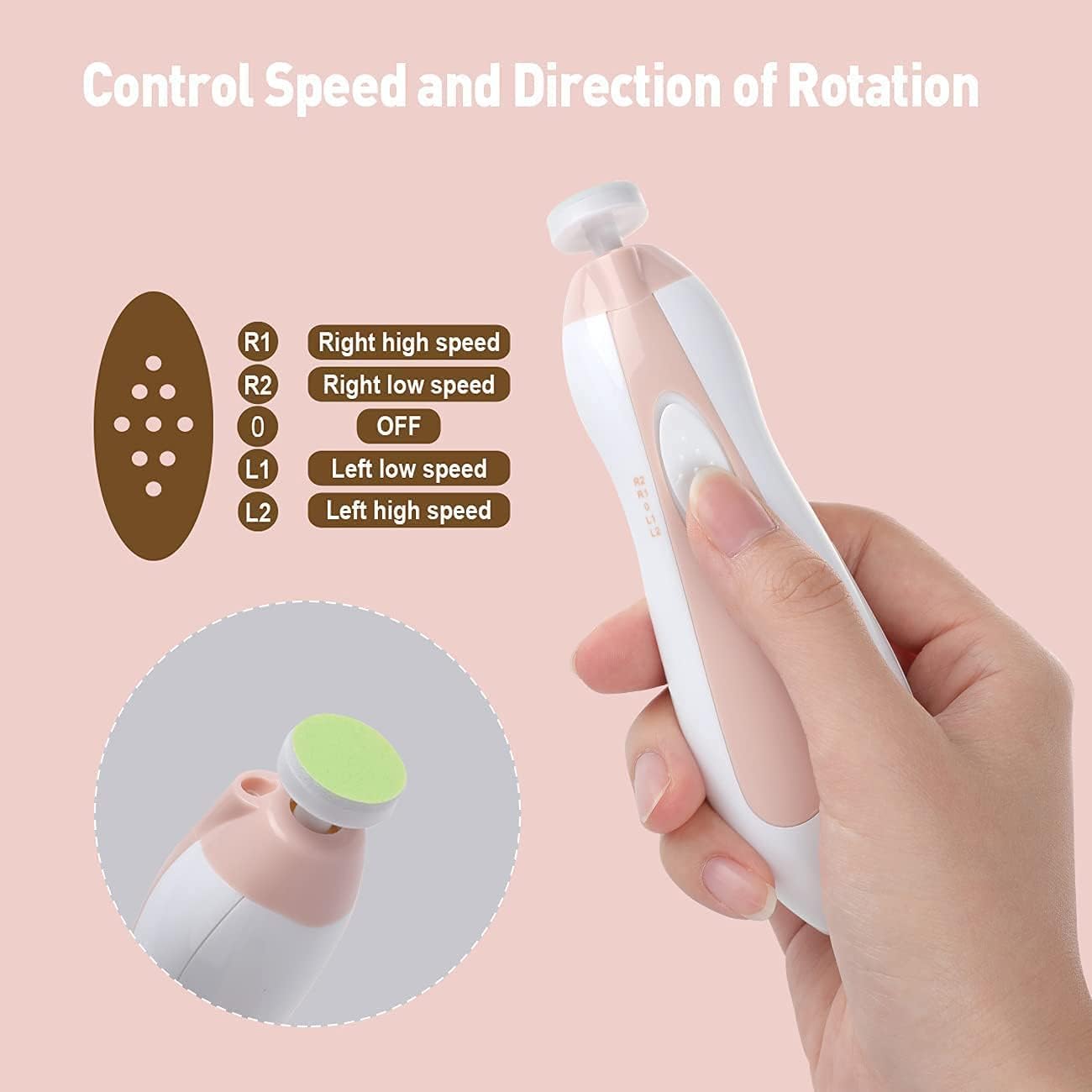 Haakaa Baby Nail Care Kit Nail Trimmer Nail File