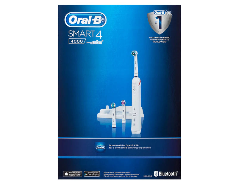 Oral-B Smart Series  Electric Toothbrush 4000 White