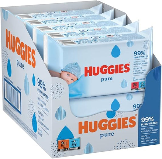 Huggies Baby Wipes Bulk 10 Packs 56 Each
