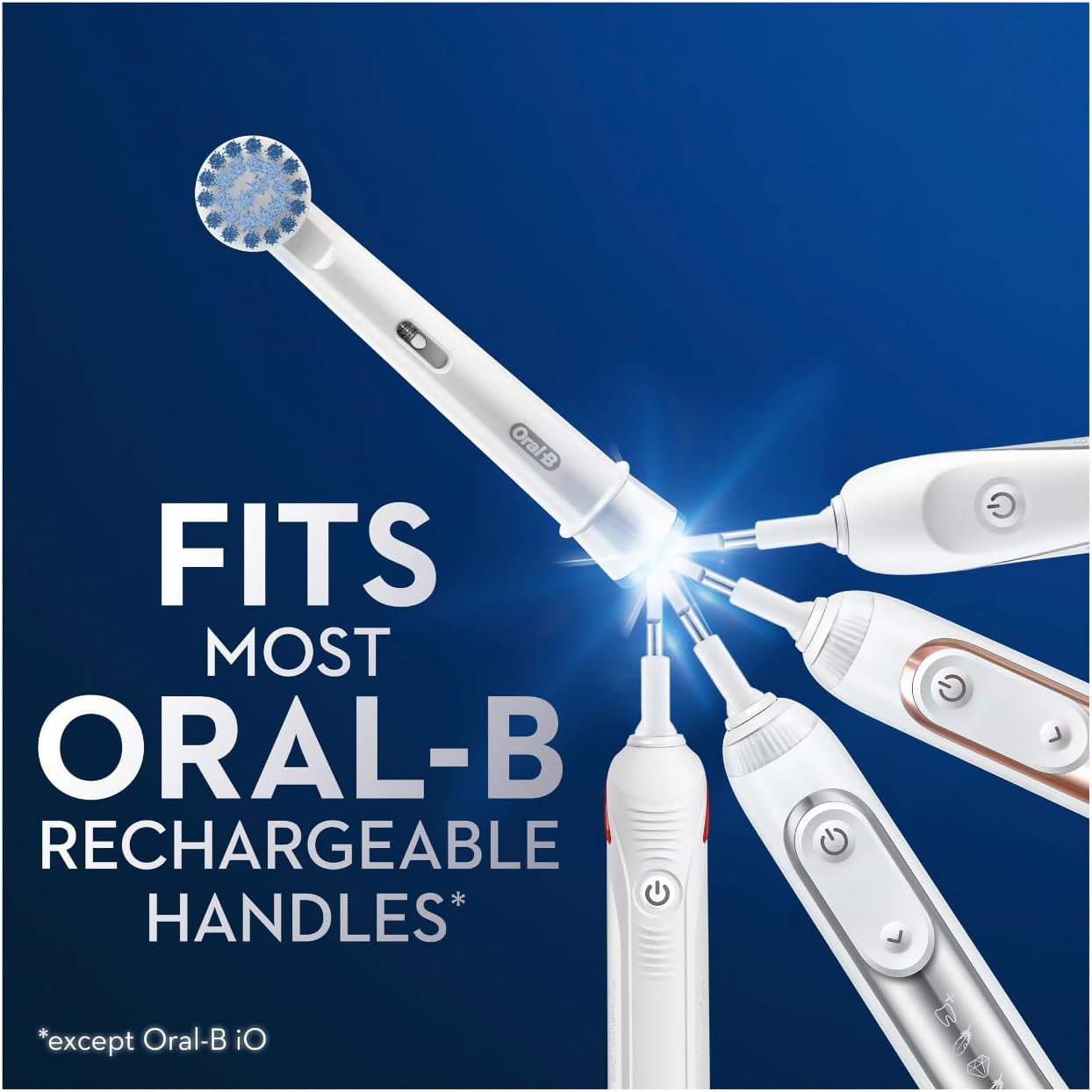 Oral-B Sensitive Clean Electric Toothbrush Replacement 16 Heads- Packing May Very