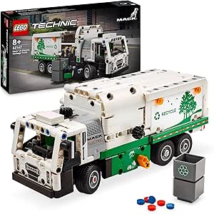 LEGO® Technic Mack LR Electric Garbage Truck 42167 Recycling Bin Lorry Set for Kids 8+