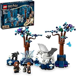 LEGO® Harry Potter Forbidden Forest Creatures 76432 Set with Buckbeak and Thestral Figures for Kids 8+