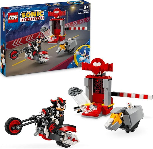 LEGO® Sonic The Hedgehog Shadow Escape 76995 Motorcycle Set for Kids 8+