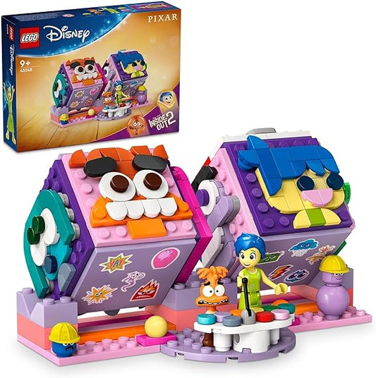 LEGO® Disney Pixar Inside Out 2 Mood Cubes 43248 Buildable Emotion Toy for Kids