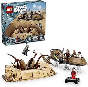 LEGO® Star Wars: Return of the Jedi Desert Skiff and Sarlacc Pit 75396 Collectible Set for Kids and Fans