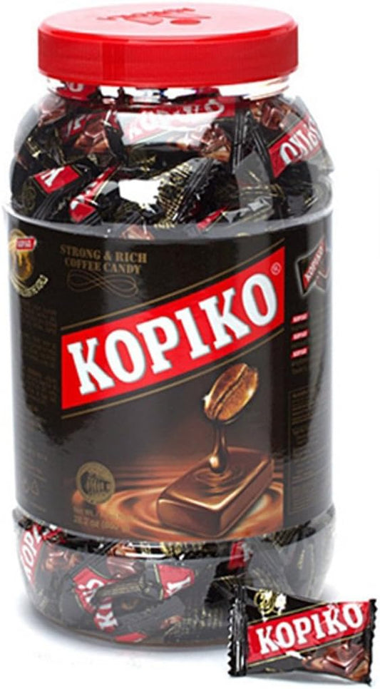 Kopiko Classic Coffee Candy Jar 600g Real Coffee Taste