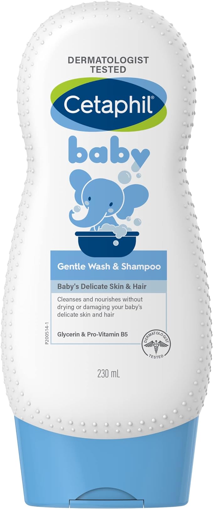 CETAPHIL Baby Gentle Wash and Shampoo 400ml, Suitable for Newborns & Infants